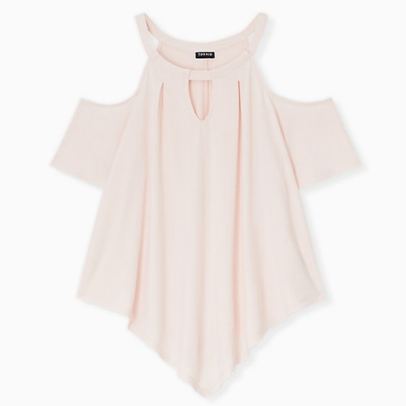 torrid Tops - Torrid  colder  shoulder  blouse